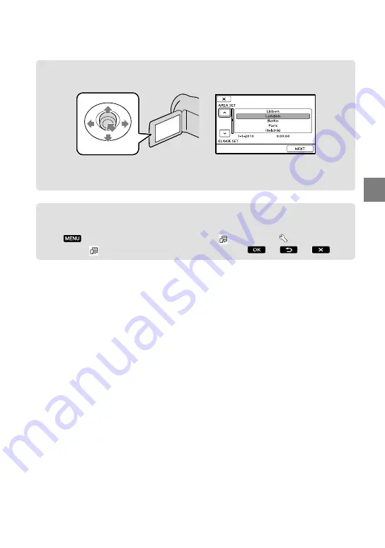 Sony Handycam DCR-SR15E User Manual Download Page 15