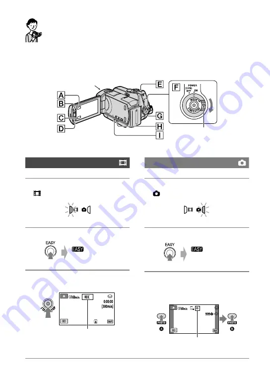 Sony Handycam DCR-SR35E Handbook Download Page 22