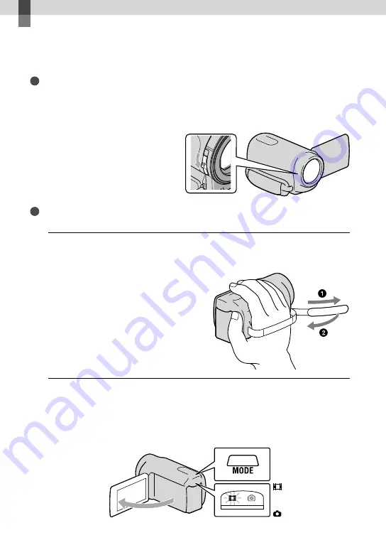 Sony Handycam DCR-SX73E Operating Manual Download Page 18