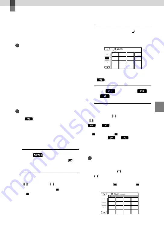 Sony Handycam DCR-SX73E Operating Manual Download Page 27