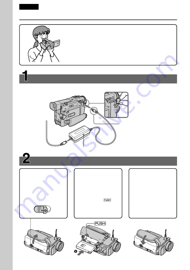 Sony Handycam DCR-TRV10E Скачать руководство пользователя страница 6