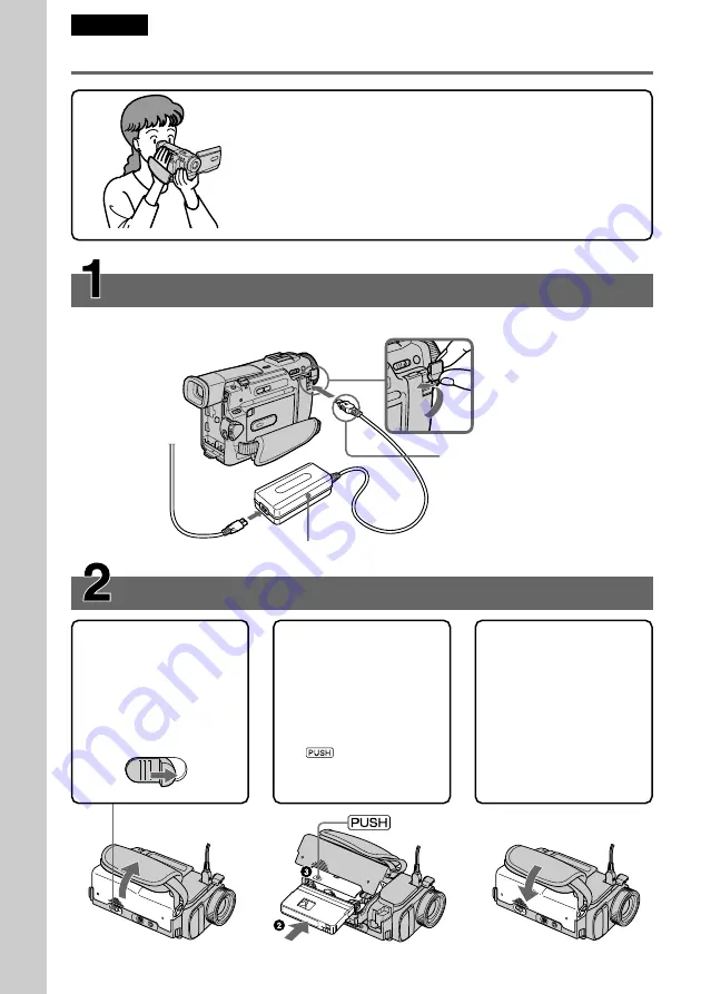 Sony Handycam DCR-TRV10E Скачать руководство пользователя страница 8