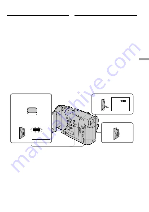 Sony Handycam DCR-TRV10E Operating Instructions Manual Download Page 63