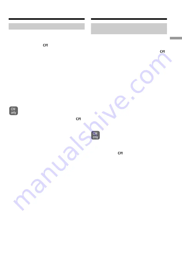 Sony Handycam DCR-TRV11E Operating Instructions Manual Download Page 11