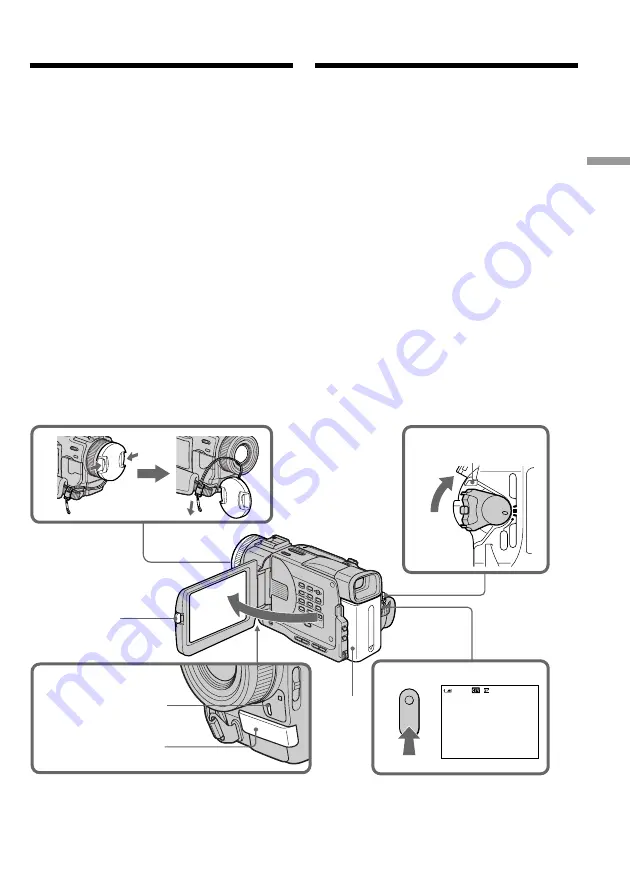 Sony Handycam DCR-TRV11E Operating Instructions Manual Download Page 21