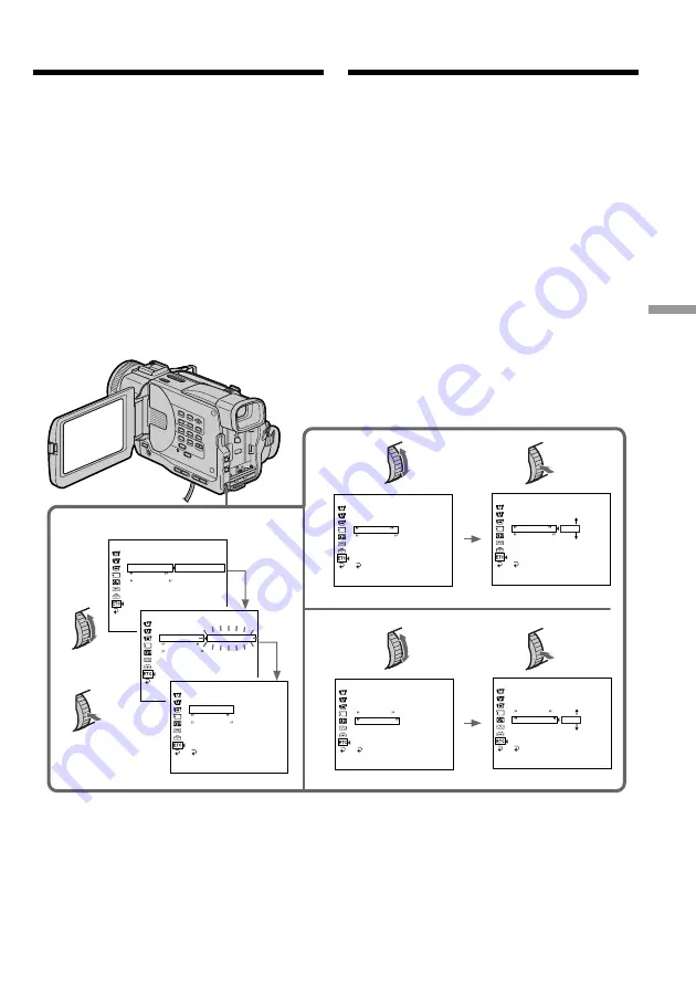 Sony Handycam DCR-TRV11E Operating Instructions Manual Download Page 91