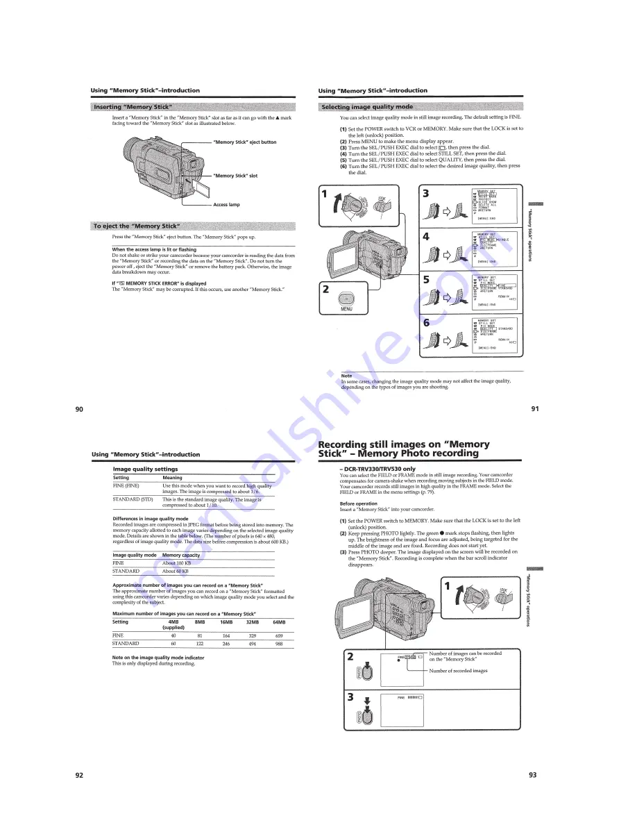 Sony HANDYCAM DCR-TRV230 Скачать руководство пользователя страница 33