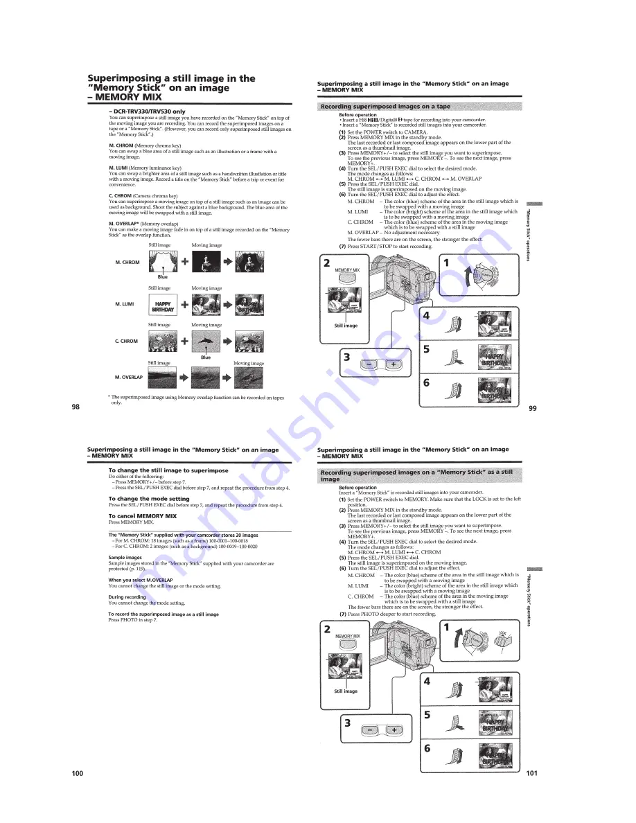 Sony HANDYCAM DCR-TRV230 Скачать руководство пользователя страница 35