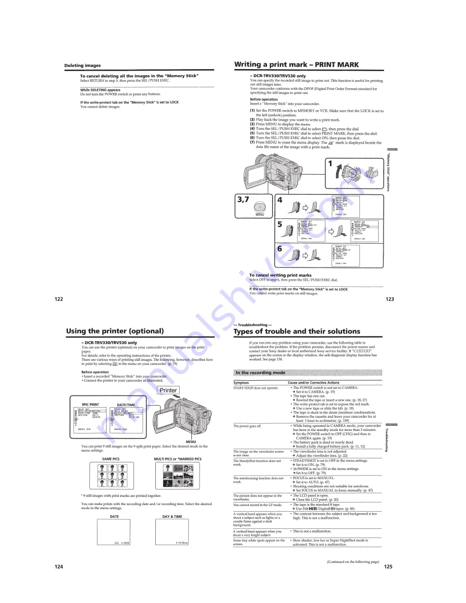 Sony HANDYCAM DCR-TRV230 Скачать руководство пользователя страница 41