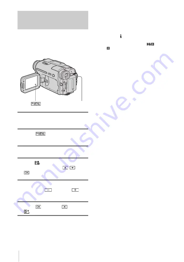 Sony Handycam DCR-TRV460E Скачать руководство пользователя страница 48