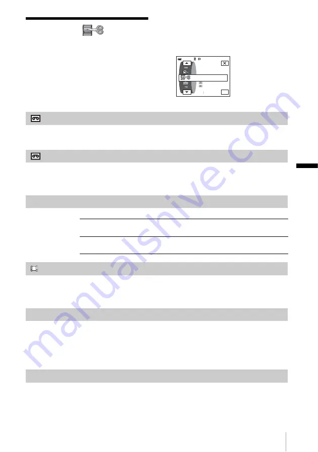 Sony Handycam DCR-TRV460E Operation Manual Download Page 73