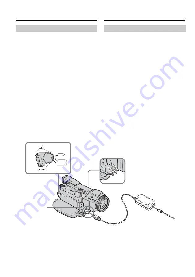 Sony Handycam DCR-TRV60E Operating Instructions Manual Download Page 26