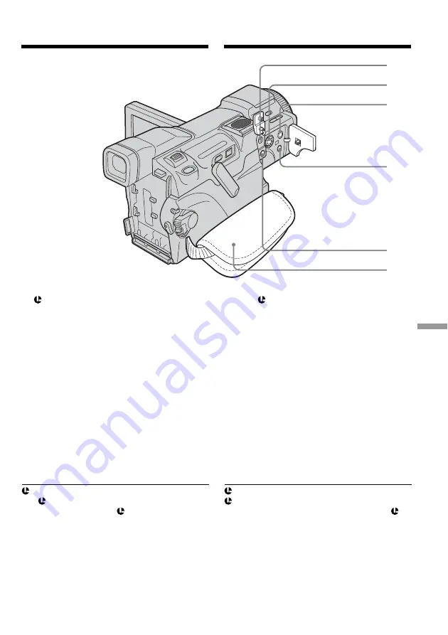 Sony Handycam DCR-TRV60E Operating Instructions Manual Download Page 295