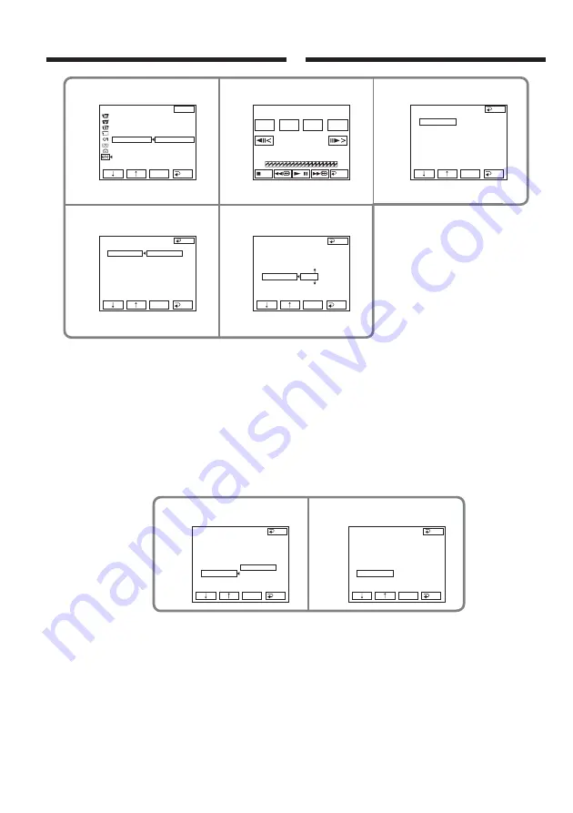 Sony Handycam DCR-TRV75E Operating Instructions Manual Download Page 102