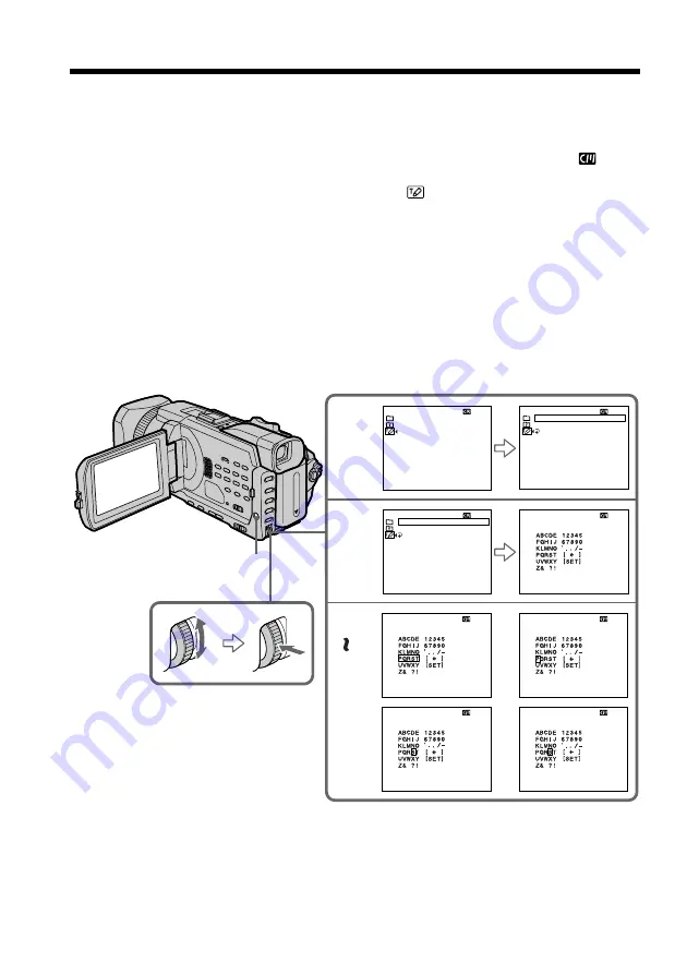 Sony Handycam DCR-TRV940 Скачать руководство пользователя страница 122