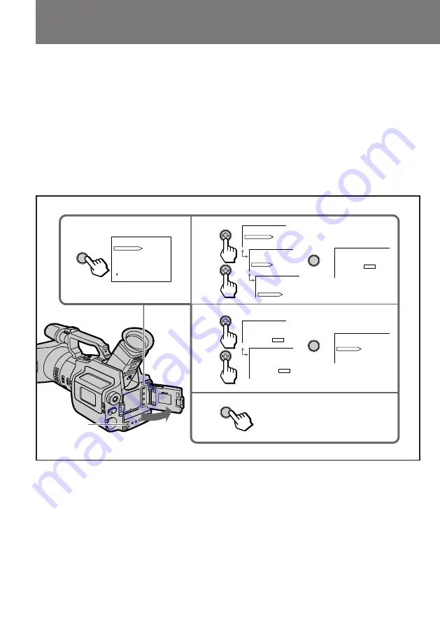 Sony Handycam DCR-VX1000E Скачать руководство пользователя страница 26