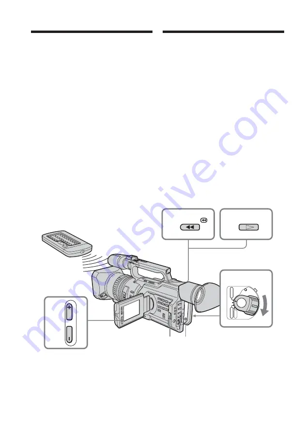 Sony Handycam DCR-VX2100E Operating Instructions Manual Download Page 40