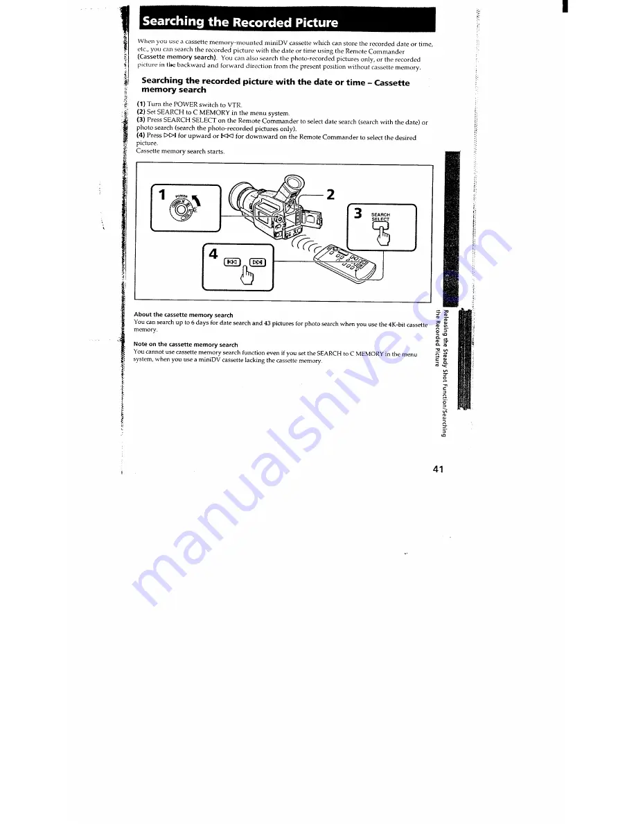 Sony Handycam DCR-VX700 Скачать руководство пользователя страница 39