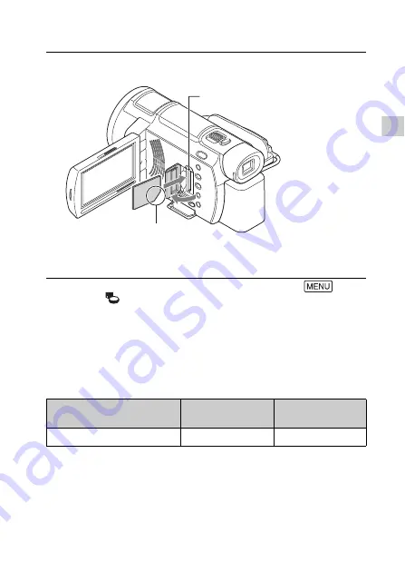 Sony Handycam FDR-AX30 Operating Manual Download Page 19