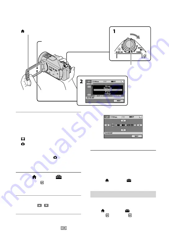 Sony Handycam HDR-CX12 Operating Manual Download Page 12