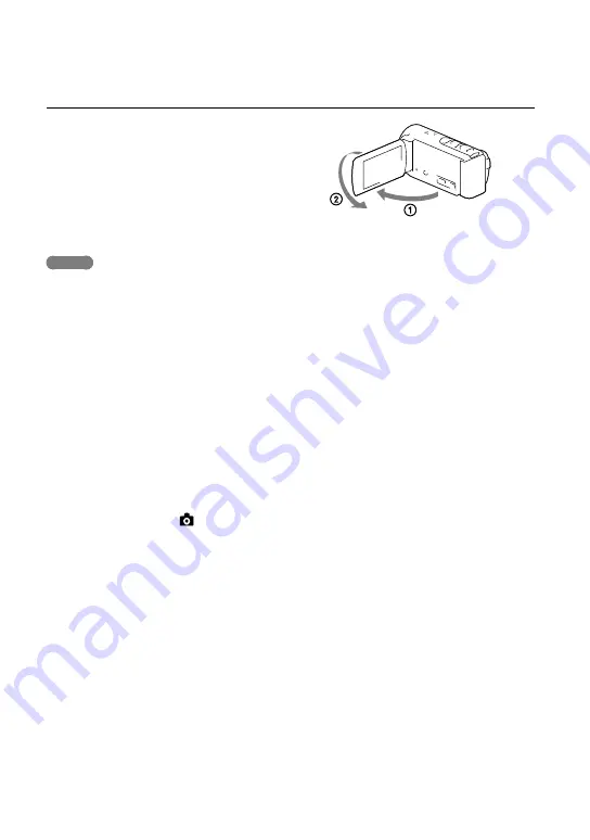 Sony Handycam HDR-CX190E Operating Manual Download Page 26