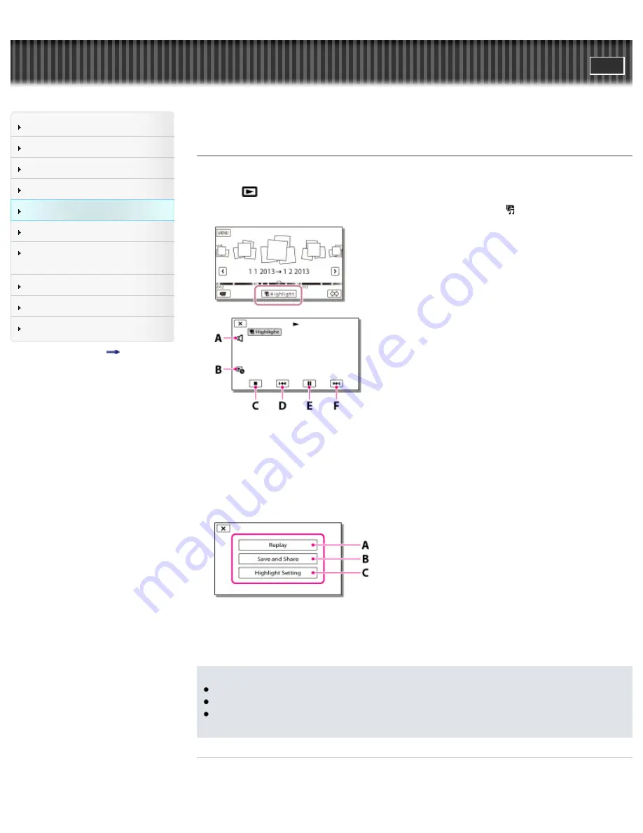 Sony Handycam HDR-CX220E User Manual Download Page 60