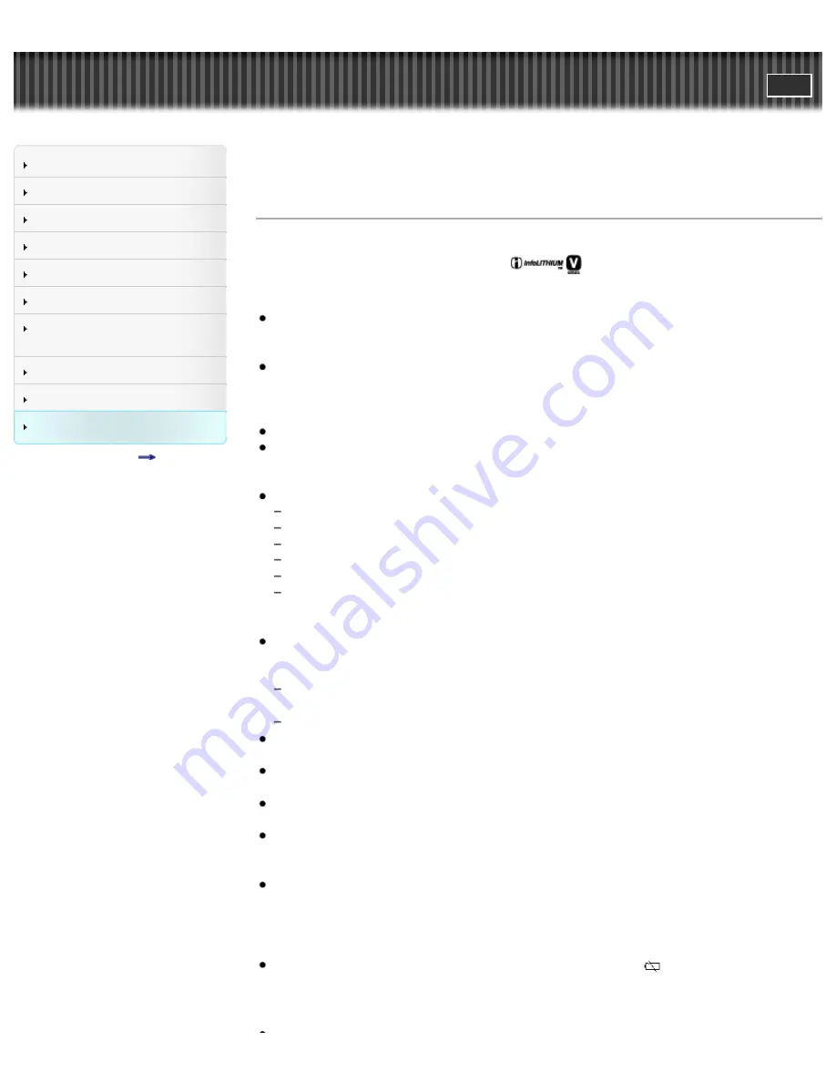 Sony Handycam HDR-CX220E User Manual Download Page 192