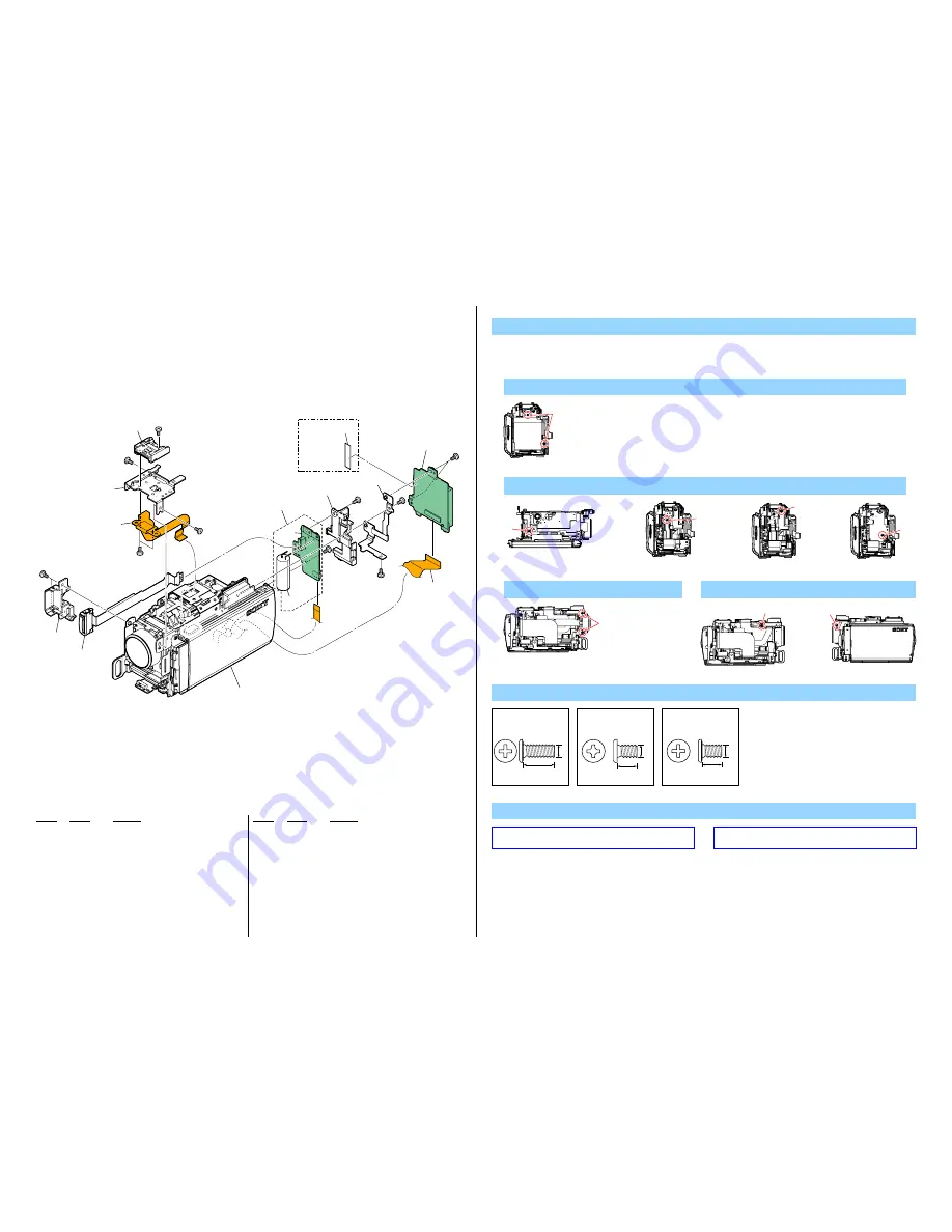 Sony Handycam HDR-CX300 Service Manual Download Page 22