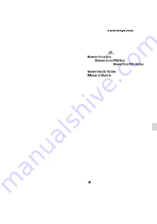 Sony HandyCam HDR-CX400E Instruction & Operation Manual Download Page 65