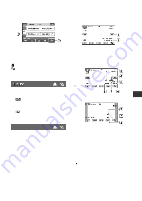 Sony Handycam HDR-CX7 Handbook Download Page 65