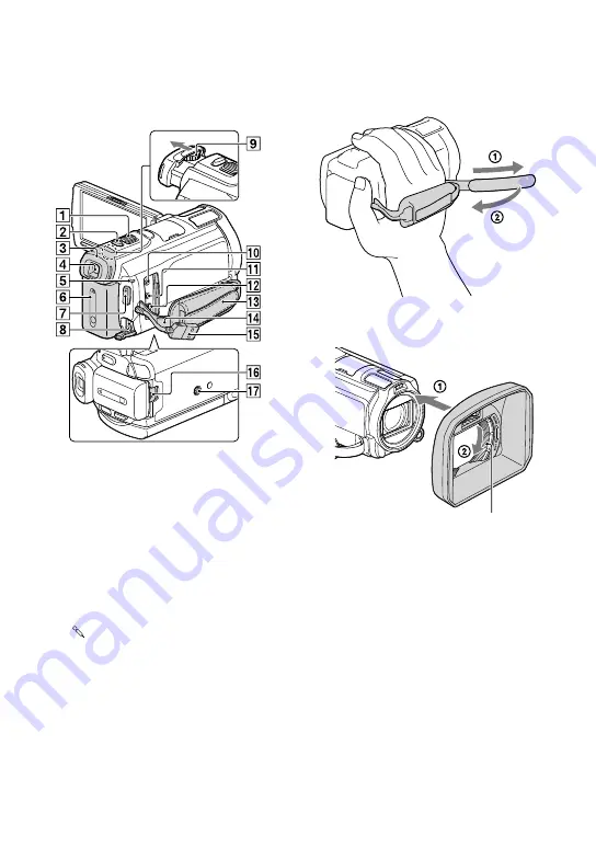 Sony Handycam HDR-CX730E Operating Manual Download Page 13