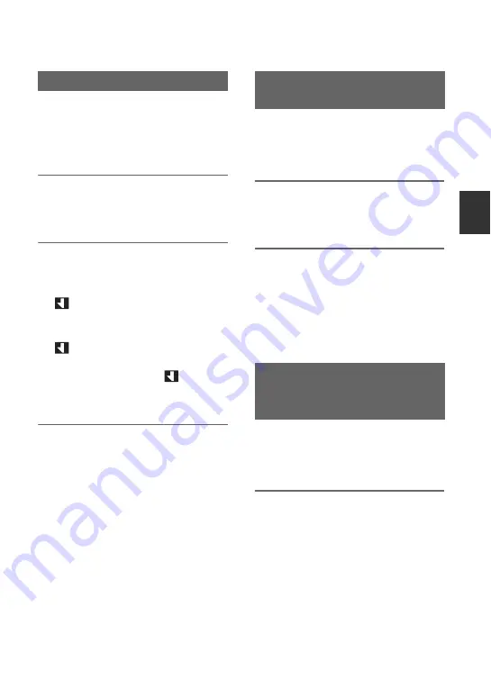 Sony Handycam HDR-FX7E Operating Manual Download Page 41