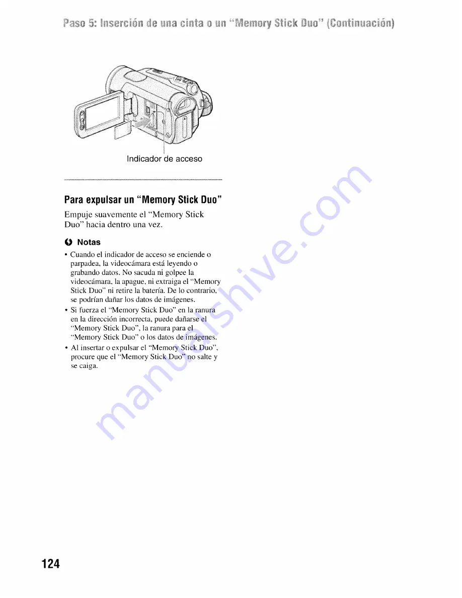 Sony Handycam HDR-HC5 Operating Manual Download Page 124