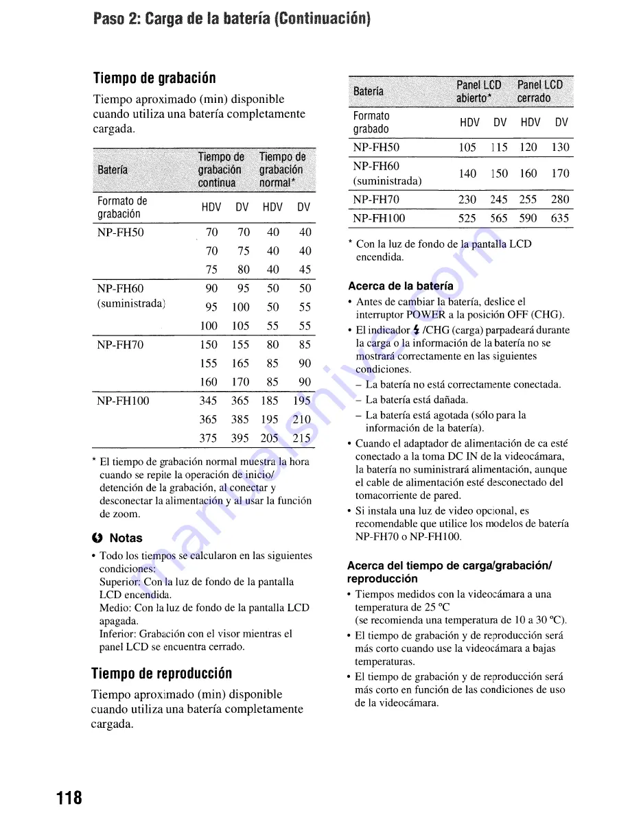 Sony Handycam HDR-HC9 Operating Manual Download Page 118