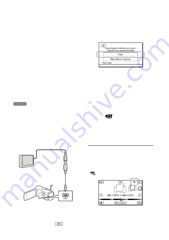 Sony Handycam HDR-TD20V Operating Manual Download Page 68