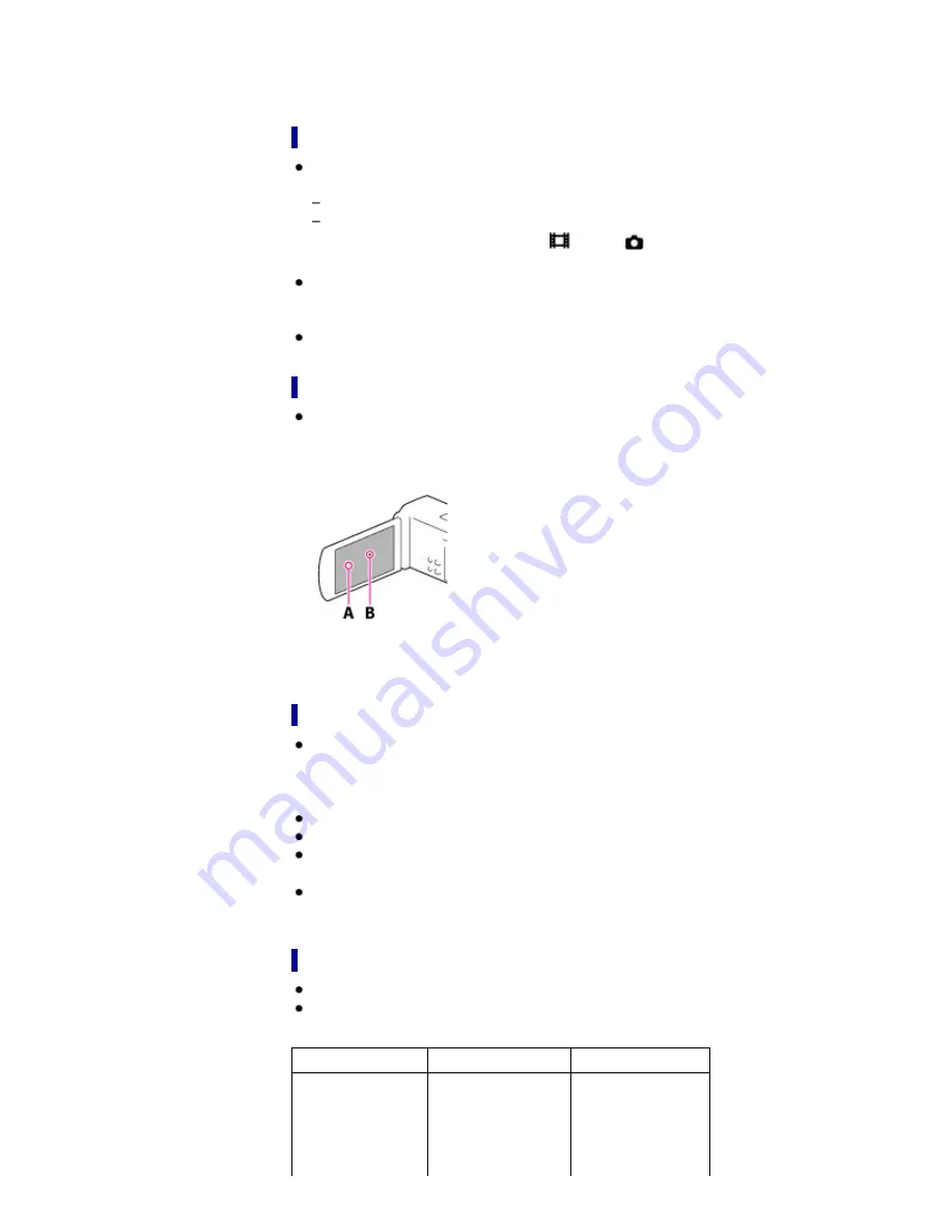 Sony Handycam HDR-TD30 User Manual Download Page 233