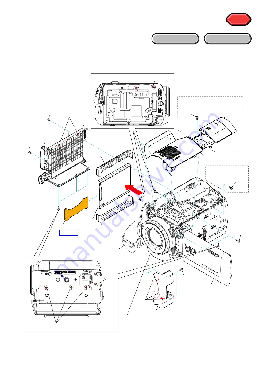 Sony Handycam HDR-XR100E Service Manual Download Page 30