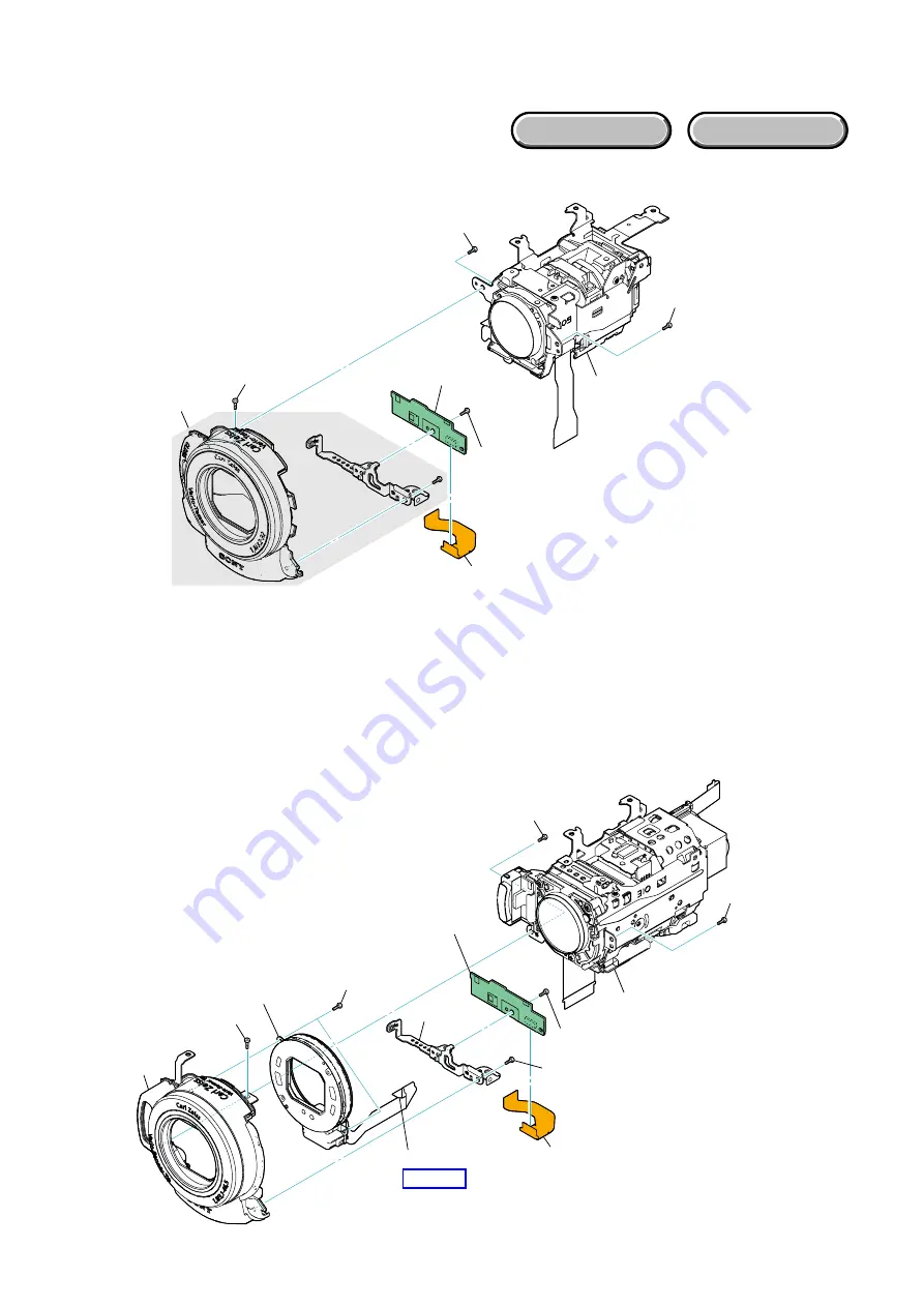 Sony Handycam HDR-XR100E Service Manual Download Page 37