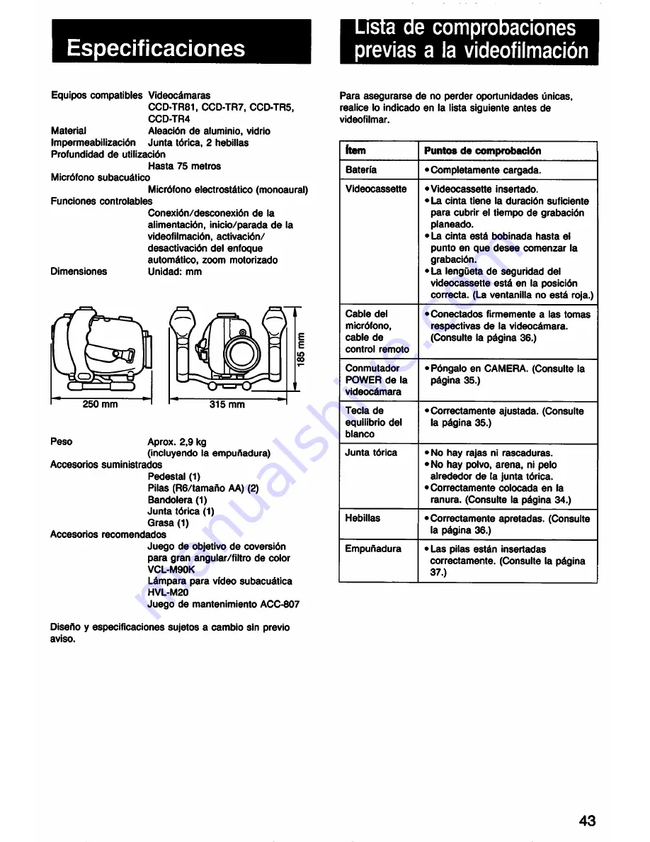 Sony Handycam MPK-TRS Operating Instructions Manual Download Page 43