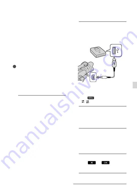 Sony Handycam NEX-VG20E Operating Manual Download Page 53