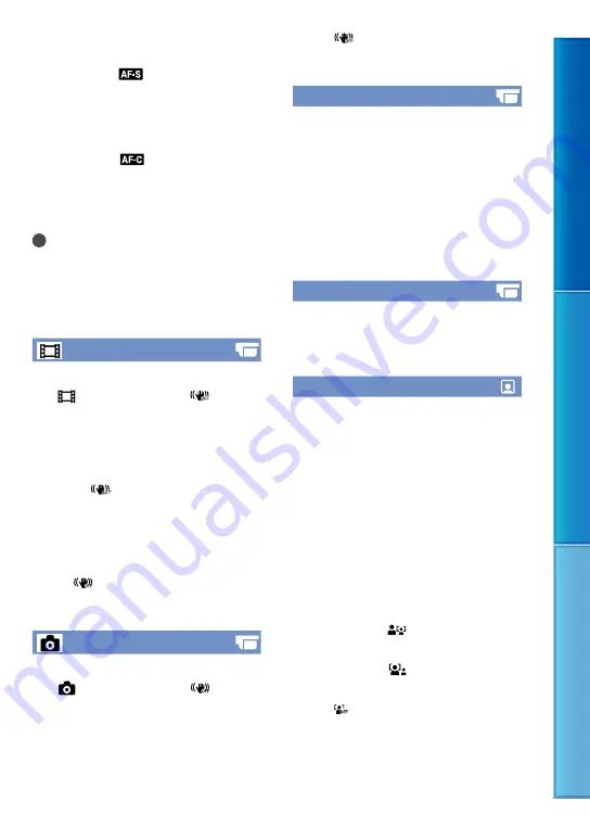 Sony Handycam NEX-VG20H Handbook Download Page 76