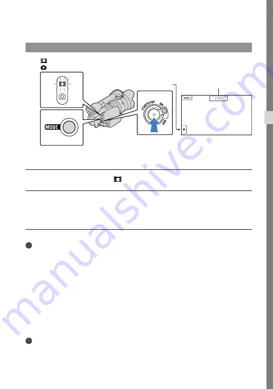 Sony Handycam NEX-VG20H Скачать руководство пользователя страница 33