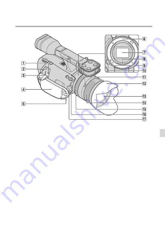 Sony Handycam NEX-VG20H Operating Manual Download Page 77