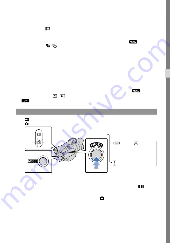 Sony Handycam NEX-VG20H Operating Manual Download Page 113