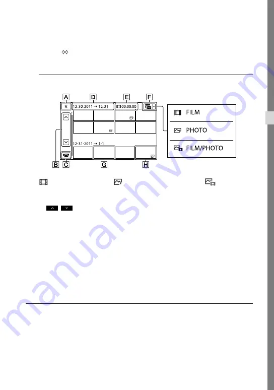 Sony Handycam NEX-VG20H Operating Manual Download Page 117