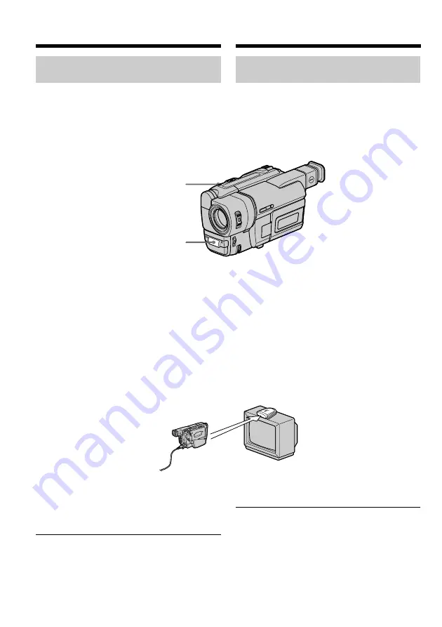 Sony Handycam Vision CCD-TRV37E Operating Instructions Manual Download Page 40