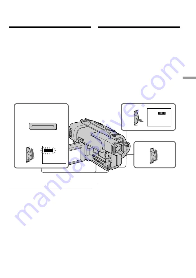 Sony Handycam Vision CCD-TRV66E Operating Instructions Manual Download Page 67