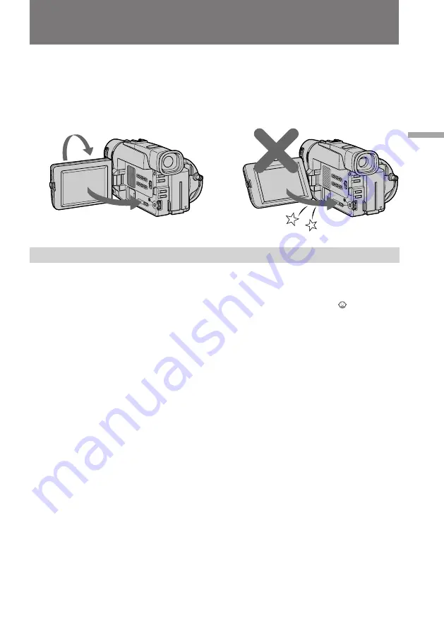 Sony Handycam Vision CCD-TRV95 Hi8 Operating Instructions Manual Download Page 17