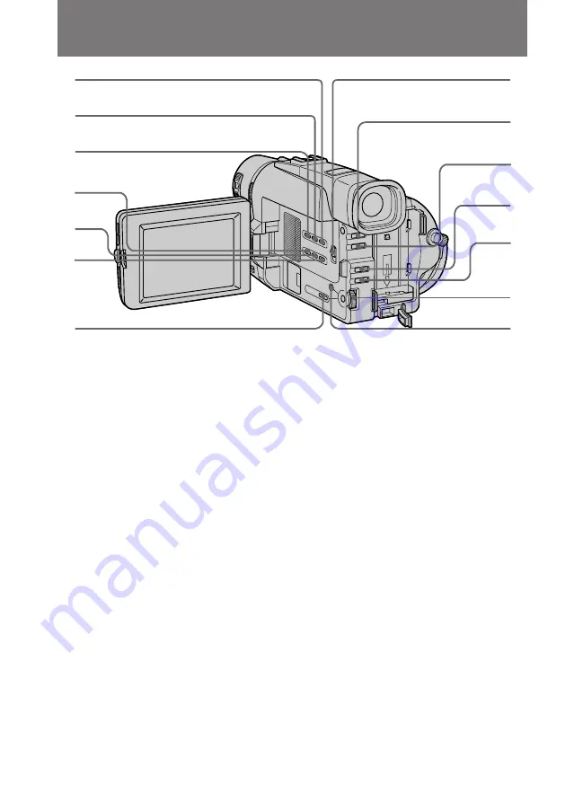 Sony Handycam Vision CCD-TRV95 Hi8 Скачать руководство пользователя страница 76