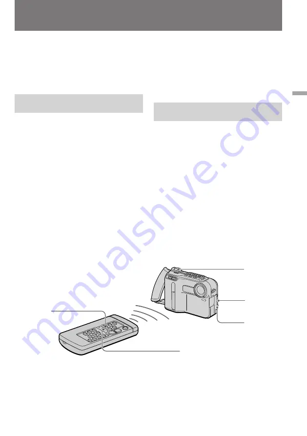 Sony Handycam Vision DCR-SC100E Operating Instructions Manual Download Page 54